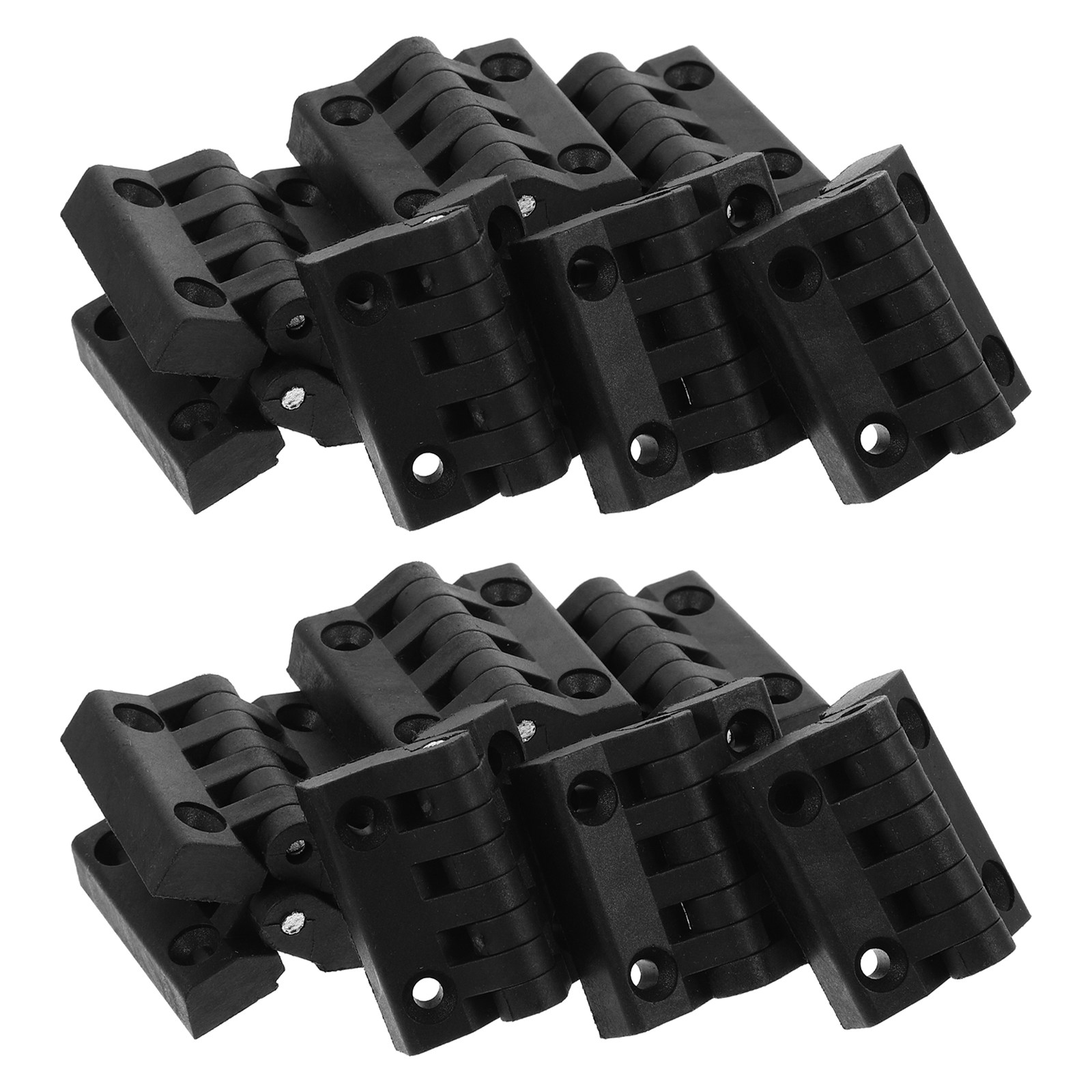 Cabinet Hinges - 20個入り、プラスチック製、頑丈な構造の、電気キャビネットのドア用、または配電盤パネル、制御キャビネット用の交換用ヒンジ。