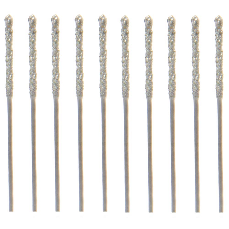 ● 20個入り、0.8mmのダイヤモンドコーティングされた先 - Drill Bits のレビューと価格