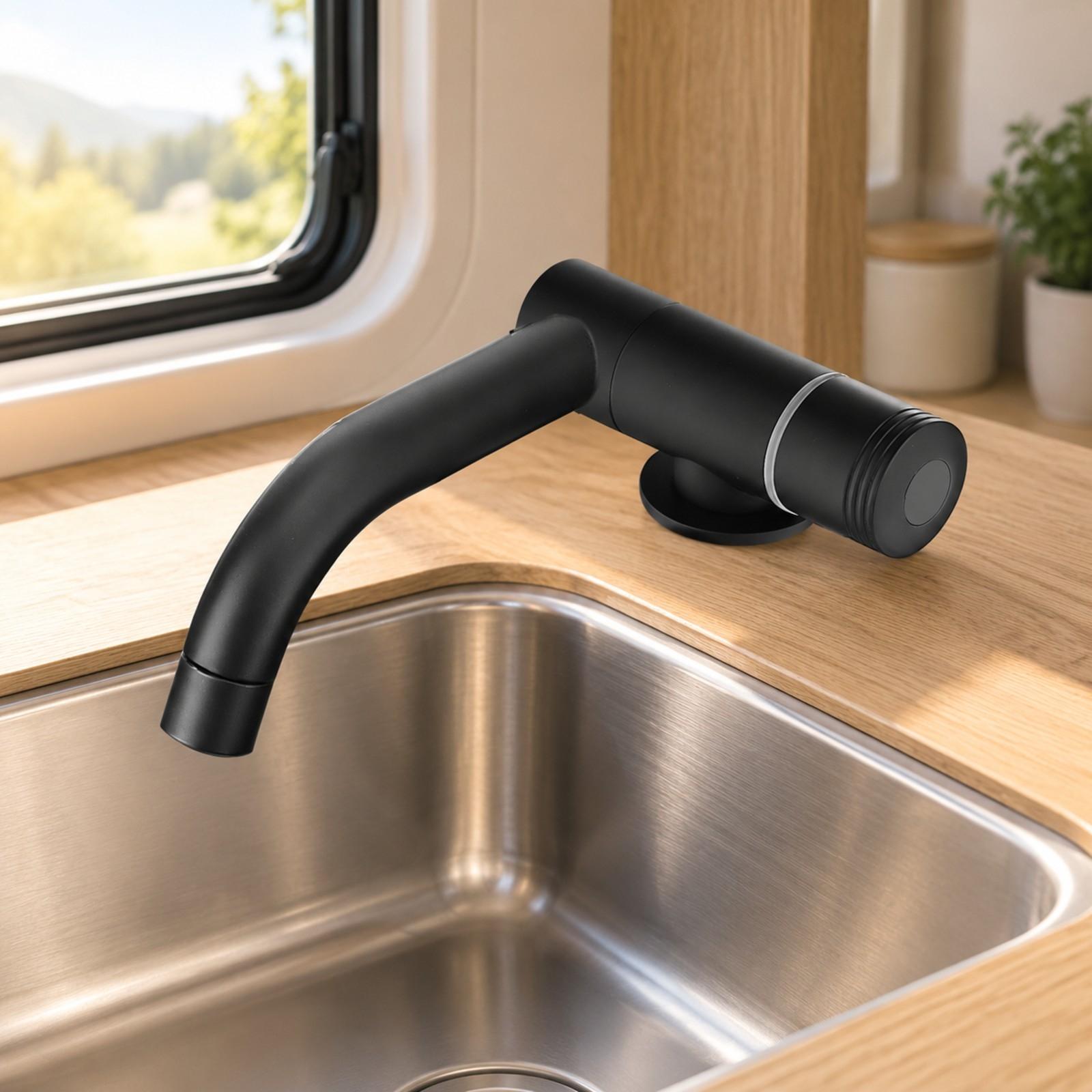 コンパクトなキャンピングカー用、強化ガラス製のカバー付き、ス - Faucet のレビューと価格