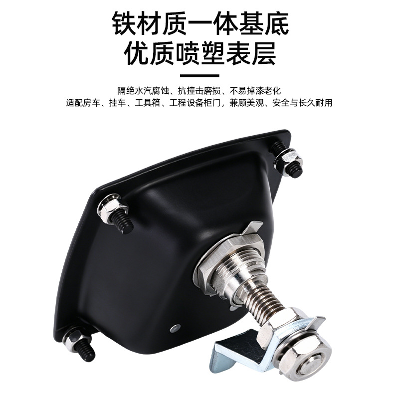 T型ハンドル付き圧縮ラッチ、RVトレーラー用ドアロック、鍵付 - Door Handle のレビューと価格